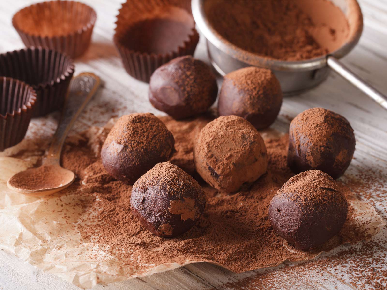 Healthy Homemade Chocolate Truffles – Healing Gourmet pin