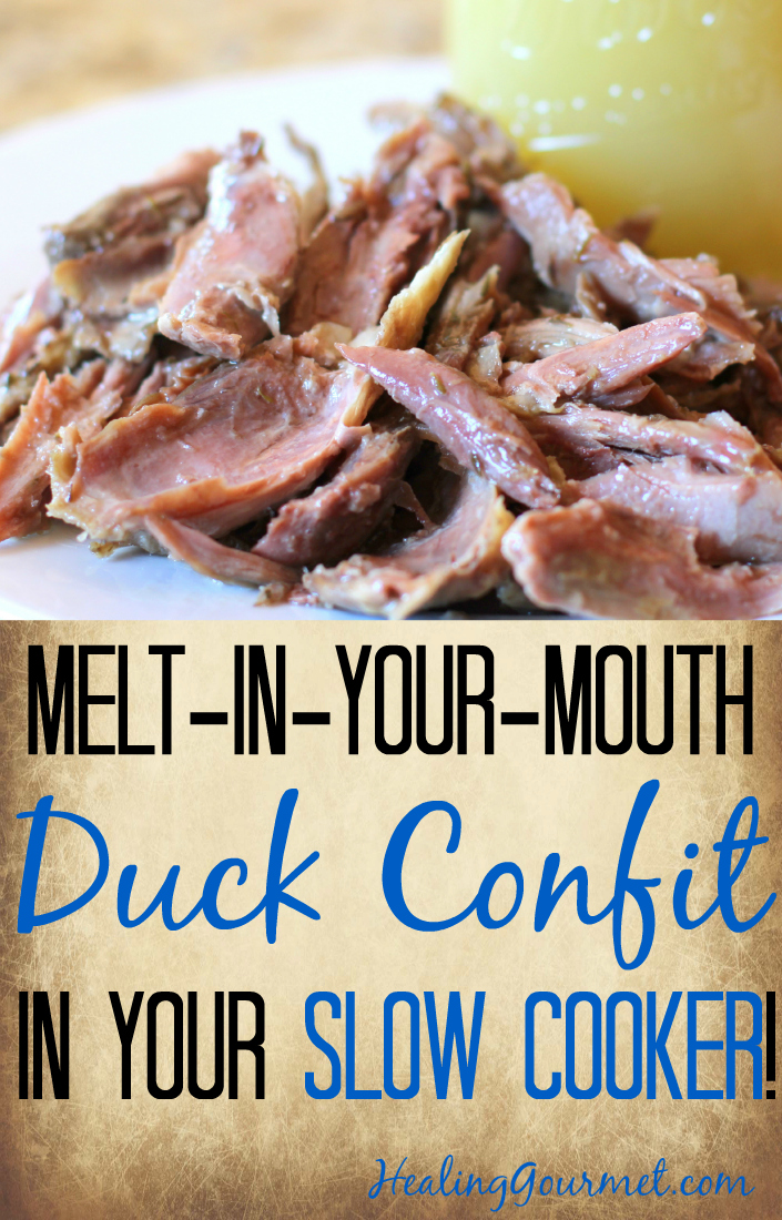 Slow Cooker Duck Confit
