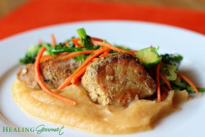 A super simple recipe for decadent pork sirloin roast!