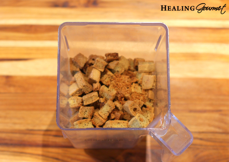 Image of Toasted bread for Paleo Meatball Recipe