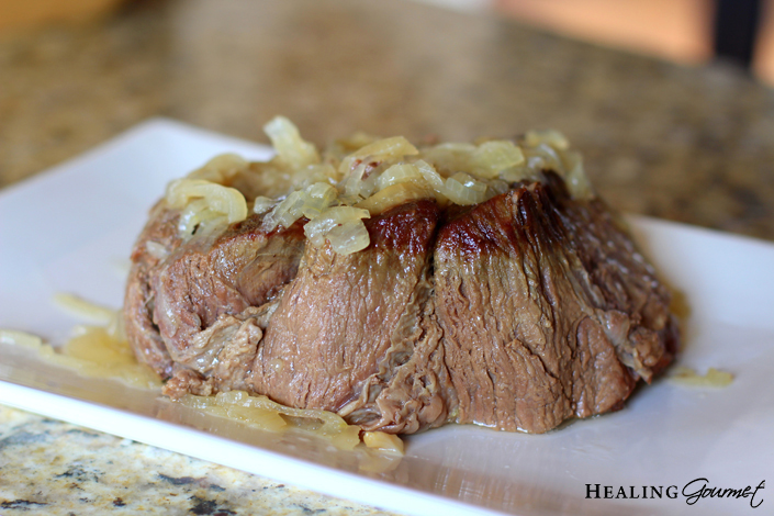 tenderized pressure cooker pot roast picture