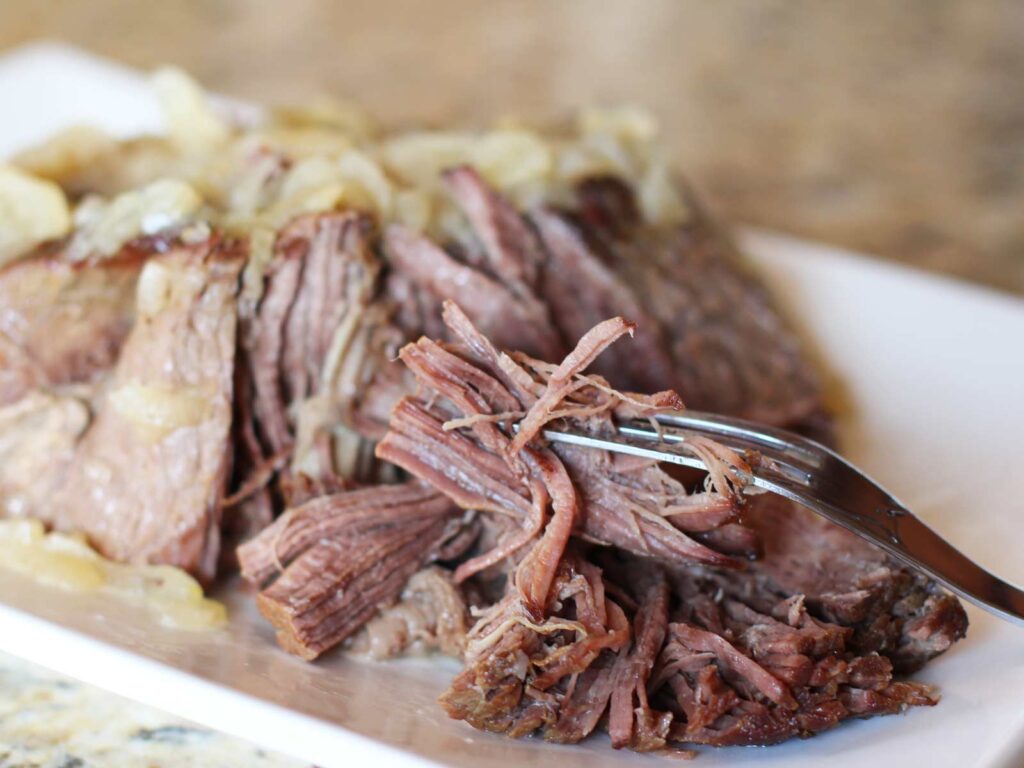 Fall-Apart Pressure Cooker Pot Roast