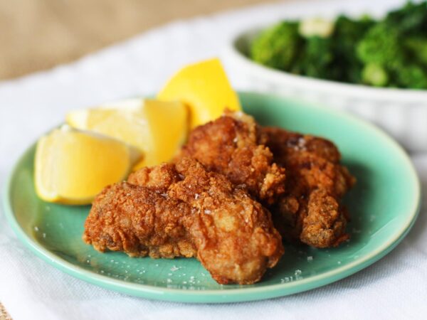 Image from a post with the title: Paleo Fried Oysters.