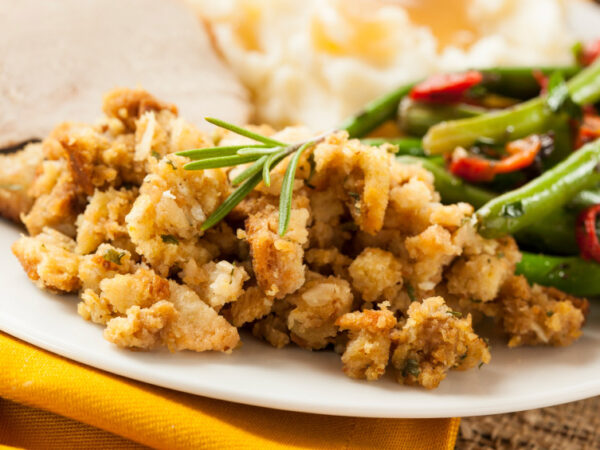 Image from a post with the title: “Cornbread” and Sage Paleo Stuffing.