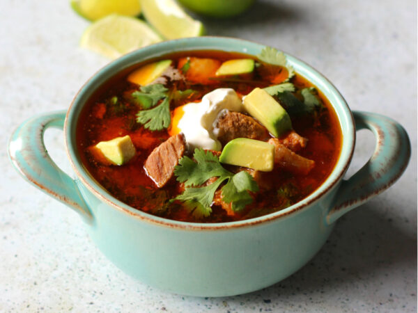 Image from a post with the title: Instant Pot Mexican Pork Stew (Low Carb, Keto-Friendly).