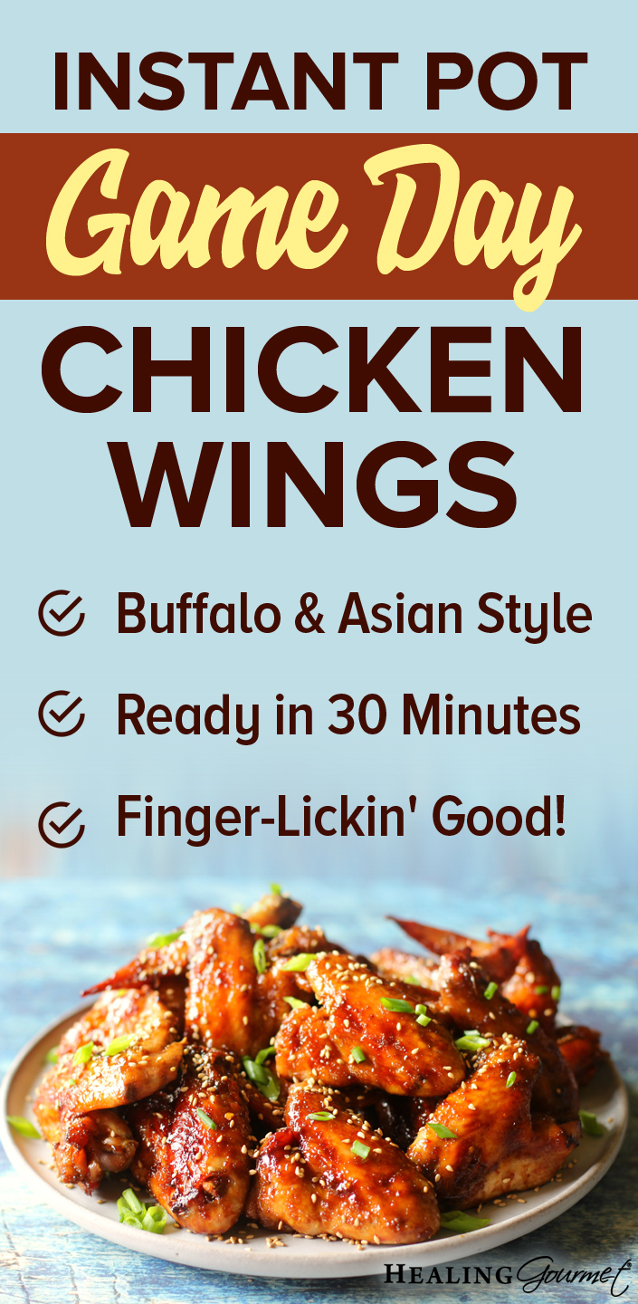 INSTANT POT CHICKEN WINGS