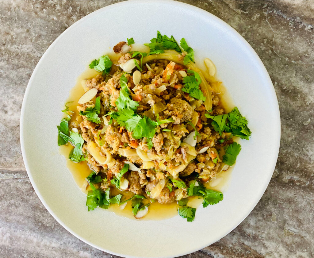 Instant Pot Egg Roll in a Bowl