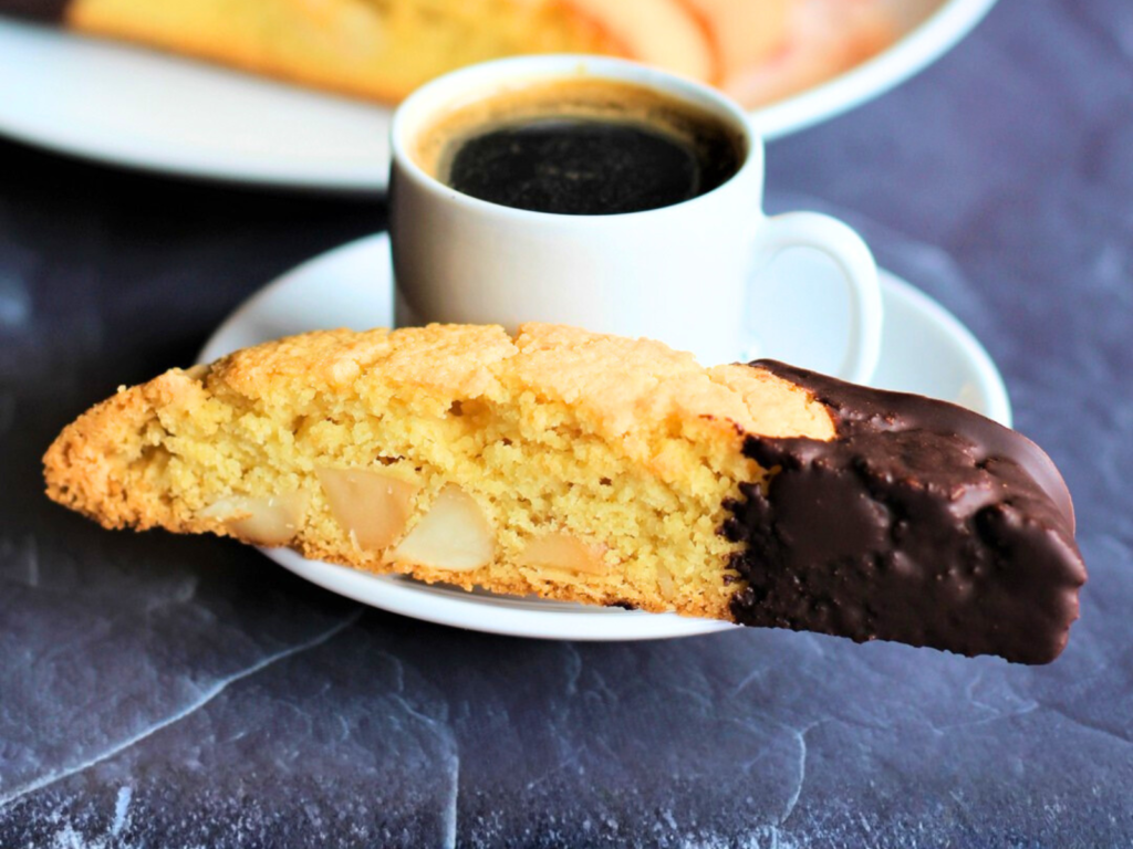 Keto Macadamia Biscotti
